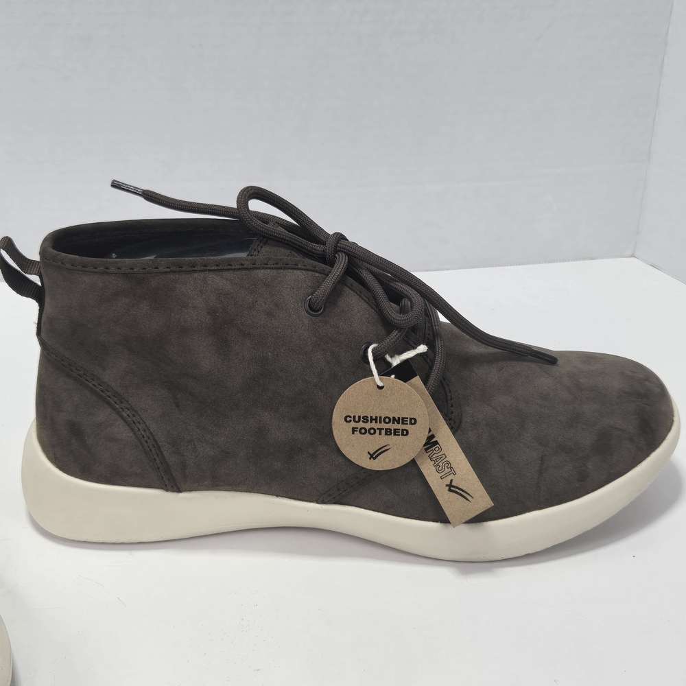 William Rast Dark Brown Suede Hawk Chukka Lace-up Ankle Boots Booties Size 10 - Picture 9 of 13